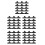 250Pcs Durable Plastic Pipe Clamps Heavy Duty for Wall and Ceiling Use 8