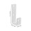 3Sets Iron Bunk Bed Ladder Holders White Fixing Hooks for Bedroom 11