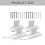 Barn Door Guide Floor Plastic 4 Sets 8