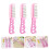 Wire Hairbrush for Doll Styling Head Compact Pink Plastic 3Pcs 3