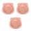 3Pcs Multifunctional Pink Laundry Buckets with Detachable Washboard 5