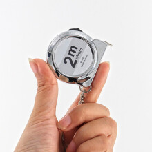 Mini Tape Measure with Keychain Carbon Steel 3m