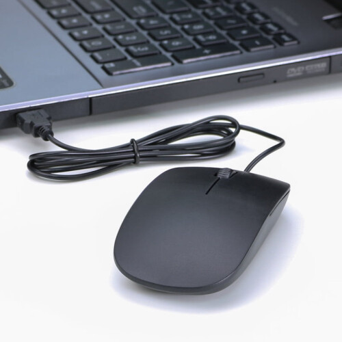 USB Wired Mouse Ultra thin 3 Buttons 1200DPI Optical 3D Roller Computer Mouse USB Gaming Mouse For PC Computer Gaming 1
