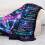 Sommerfuglfleece-teppe til datter 50 x 60 tommer 2