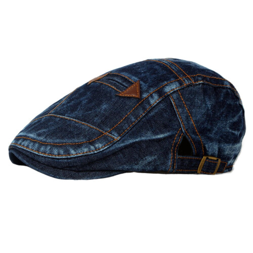 Men's Denim Peaked Cap Korean Version Spring Summer 2