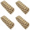 4Pcs Coffee Handheld Pencil Pouch Convenient Large Capacity Bag 6
