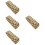 4Pcs Coffee Handheld Pencil Pouch Convenient Large Capacity Bag 8