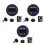 3St Dc Digitaal Voltmeter Zwart Auto Motor Boot Spanning 6-30V 8
