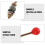 Manual UTV Accessory Wiper Kit for Windshield Black Plastic and Iron Easy Installation Durable Design 14 Inch 2