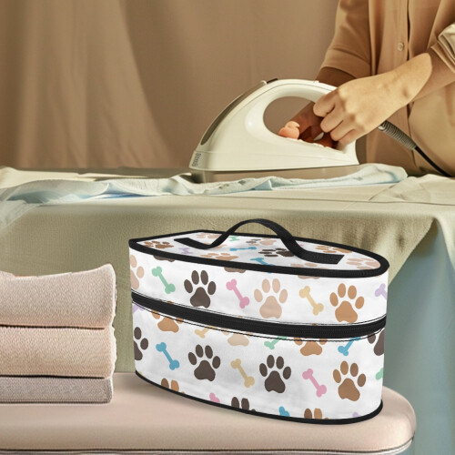 Paw Prints Steamer Oganizer Polyester 11.8x6.69x5.5 In, Case Only 1