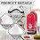 Cheerful Santa Hat Dust Cover for Kitchen Home, Kitchen Lightweight Foldable 4