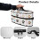 Paw Prints Steamer Oganizer Polyester 11.8x6.69x5.5 In, Case Only 5