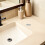 6Pcs Silver Plastic Sink Overflow Cap for Bathroom Washbasin Drain 10