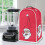 Cheerful Santa Hat Dust Cover for Kitchen Home, Kitchen Lightweight Foldable 5