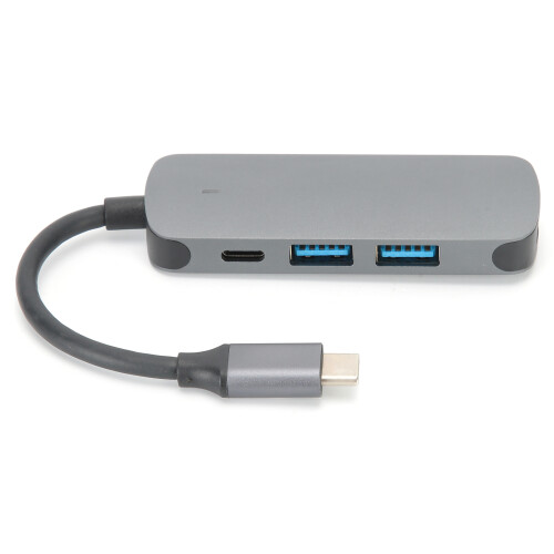 Data Transfer USB Splitter USB Hub with Type-C Interface Universal Compatibility High-Speed Transfer Easy to Carry Multifunctional Use Aluminum Alloy 1