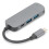 Data Transfer USB Splitter USB Hub with Type-C Interface Universal Compatibility High-Speed Transfer Easy to Carry Multifunctional Use Aluminum Alloy 3