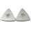 5Pcs Triangular Sanding Pads for Oscillating Multi Tool Hook & Loop Sanding Disc 2