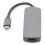 Data Transfer USB Splitter USB Hub with Type-C Interface Universal Compatibility High-Speed Transfer Easy to Carry Multifunctional Use Aluminum Alloy 4