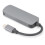 Data Transfer USB Splitter USB Hub with Type-C Interface Universal Compatibility High-Speed Transfer Easy to Carry Multifunctional Use Aluminum Alloy 6