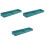 3Pcs Silicone Kitchen Stove Top Rack Blue Magnetic Storage Shelf 2