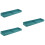 3Pcs Silicone Kitchen Stove Top Rack Blue Magnetic Storage Shelf 8