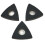 5Pcs Triangular Sanding Pads for Oscillating Multi Tool Hook & Loop Sanding Disc 6