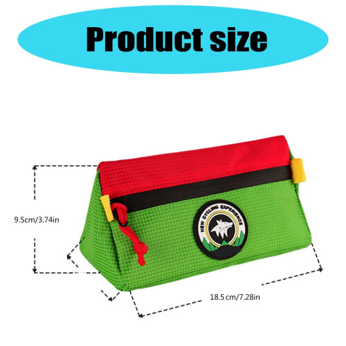 Childrens Bicycles Handlebar Bag Front Basket Pack Waterproof Bikes Frame Bag 2