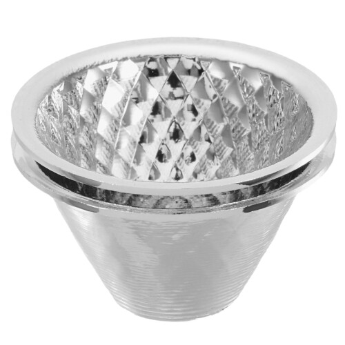 4Pcs LED Light Reflector Cup Silver Aluminum for Flashlight Repair 1