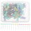 100pcs Sewing Needle Assorted Color Positioning Butterfly for College Project 4
