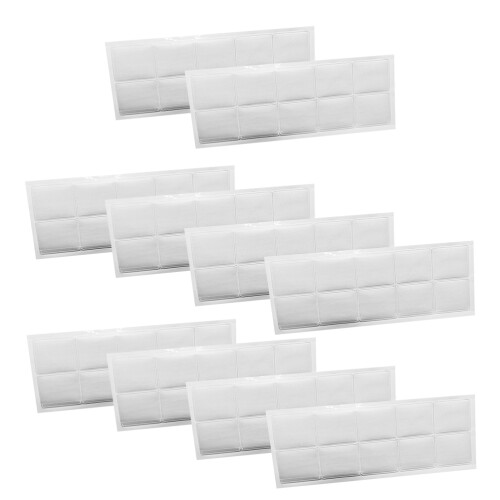 PVC Clear Necklace Display Pouches with Self-Adhesive Back 2