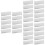 PVC Clear Necklace Display Pouches with Self-Adhesive Back 7