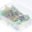 100pcs Sewing Needle Assorted Color Positioning Butterfly for College Project 7