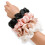 Scrunchies Βαμβακερά Scrunchy για Κορίτσια, Γυναικεία, Χοντρά Μαλλιά με Σγουρά Μαλλιά, 6