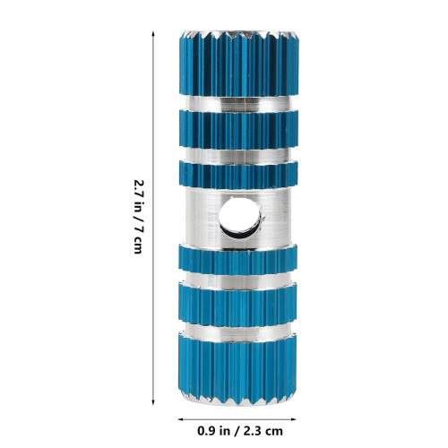 6Paires Pedales Stunt Aluminium Resistent Pour 1