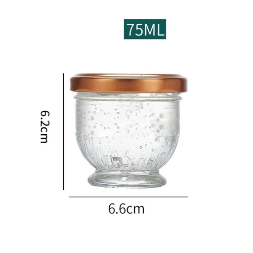 Glass Storage Jar Butter Dish with Lid for Kitchen Multifunctional Storage Container 1