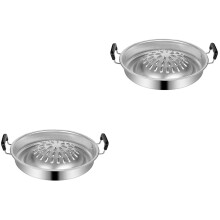 2Stk Multifunktionale Aluminium Silber Für Camping Und Bbq