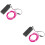 2 Count Glowing Cable Wire Rope Lights Indoor Electroluminescent 5