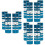 6Paires Pedales Stunt Aluminium Resistent Pour 9