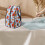 Garment Steamer Case Maple Leaf Pattern Lightweight Travel Bag Travel Case Steamer Oganizer, Case Only 3