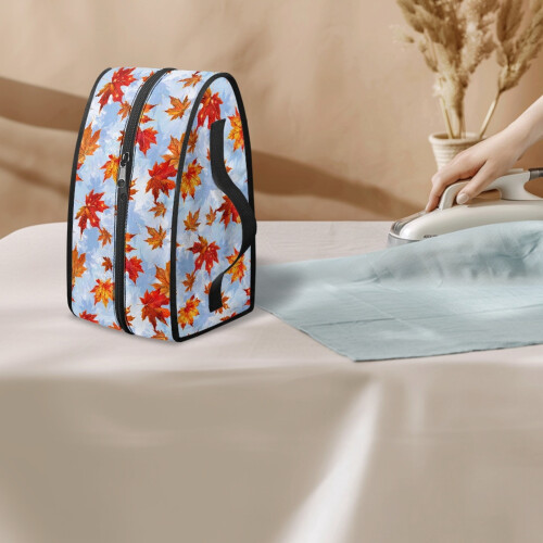 Garment Steamer Case Maple Leaf Pattern Lightweight Travel Bag Travel Case Steamer Oganizer, Case Only 2
