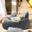 Donut Dog Bed Washable Cotton Small Pet Bed 4