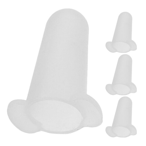 8Pcs White Silicone Cake Decorating Tip Covers for Home Baking Use 2
