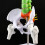 45cm Removable Human Spine Model Spinal Column Vertebral Lumbar Curve Anatomical 4