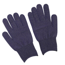 Silver Fiber Anti Static Gloves Conductive Work Gloves Dark Blue 1 Pair