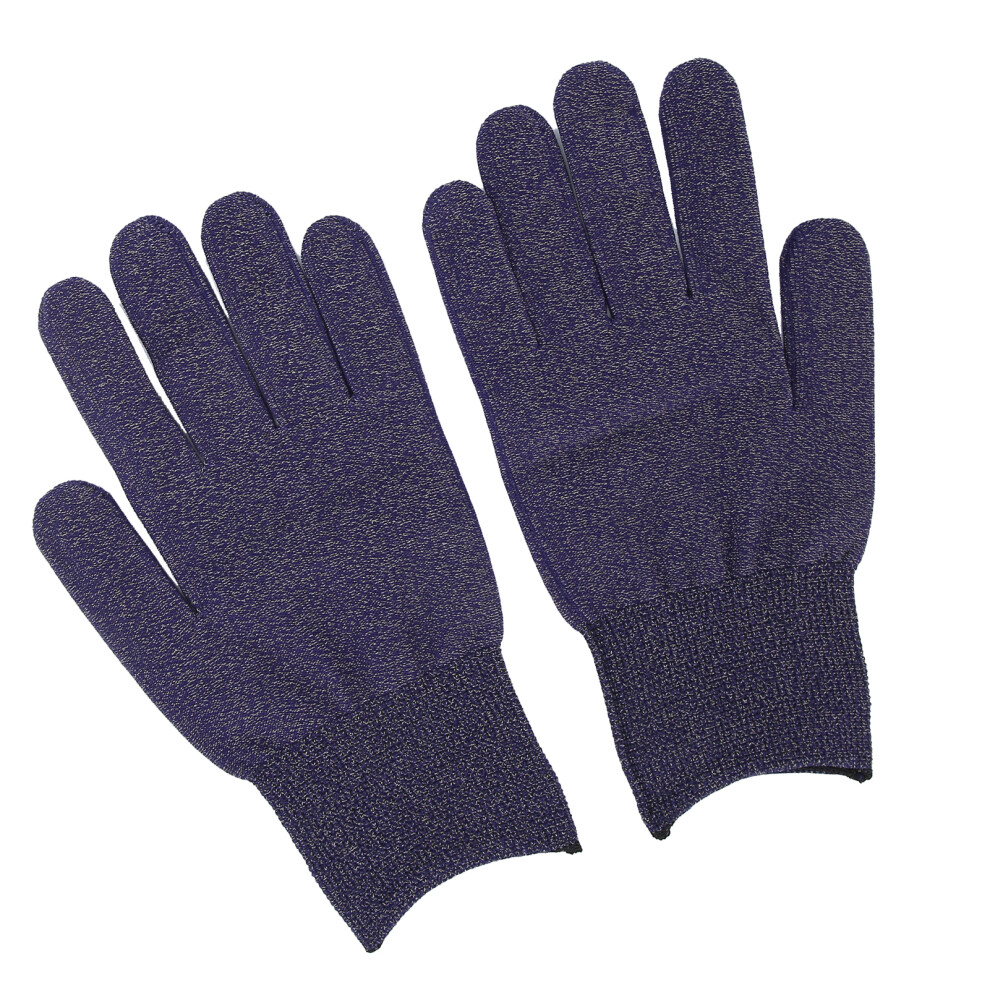Silver Fiber Anti Static Gloves Conductive Work Gloves Dark Blue 1 Pair 8731391793913