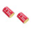 2Pcs Durable PVC Water Level Meter Indicator Sticker in Red 6