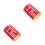 2Pcs Durable PVC Water Level Meter Indicator Sticker in Red 7