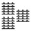 150Pcs Durable Plastic Pipe Clips for Ceiling Mount and Wall Support 6