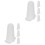 8Pcs White Silicone Cake Decorating Tip Covers for Home Baking Use 4