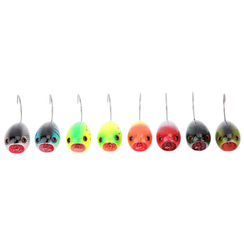 Crankbait με μοναδικό σχεδιασμό, αεροδυναμικό σχεδιασμό Crankbait για ψαράδες, 8 τεμάχια 1